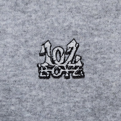 102 Boyz Logo Zipper Grau